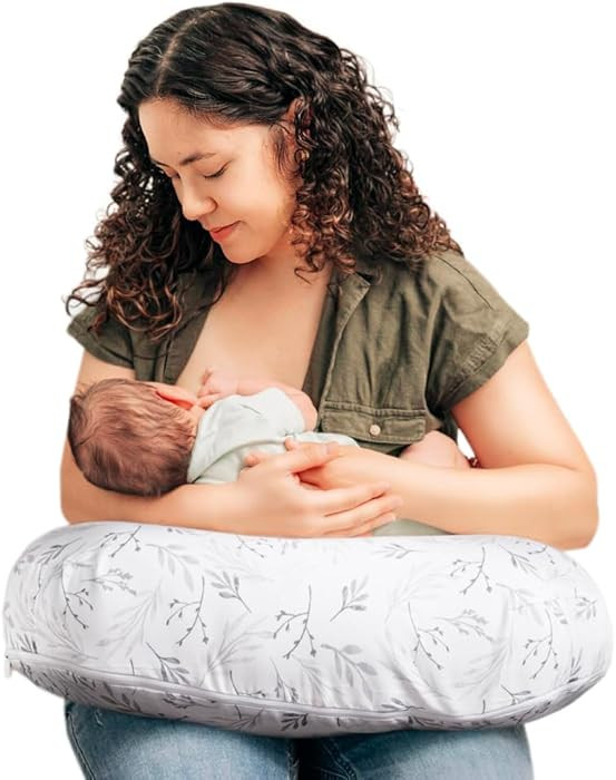 Boppy Nursing Pillow - Firm, Ergonomic U-Shaped Bottle and Breastfeeding Pillow with High Lift fo... | Amazon (US)