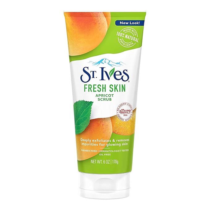 St. Ives Fresh Skin Invigorating Apricot Scrub 6 Oz (2 Pack) by St. Ives | Amazon (US)