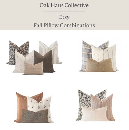 You asked and we answered! We get asked daily for pillow combinations so we’ve pulled together some of our favorite combos! COMMENT “pillows” for a direct link! 


#designinspo #moodboard #visionboard 
#pillows #fallpillows #pillowcombo #pillowcombinations #homedecor #falldecor #fallvibes #edesign #virtualinteriordesign

#LTKHoliday #LTKhome #LTKSeasonal