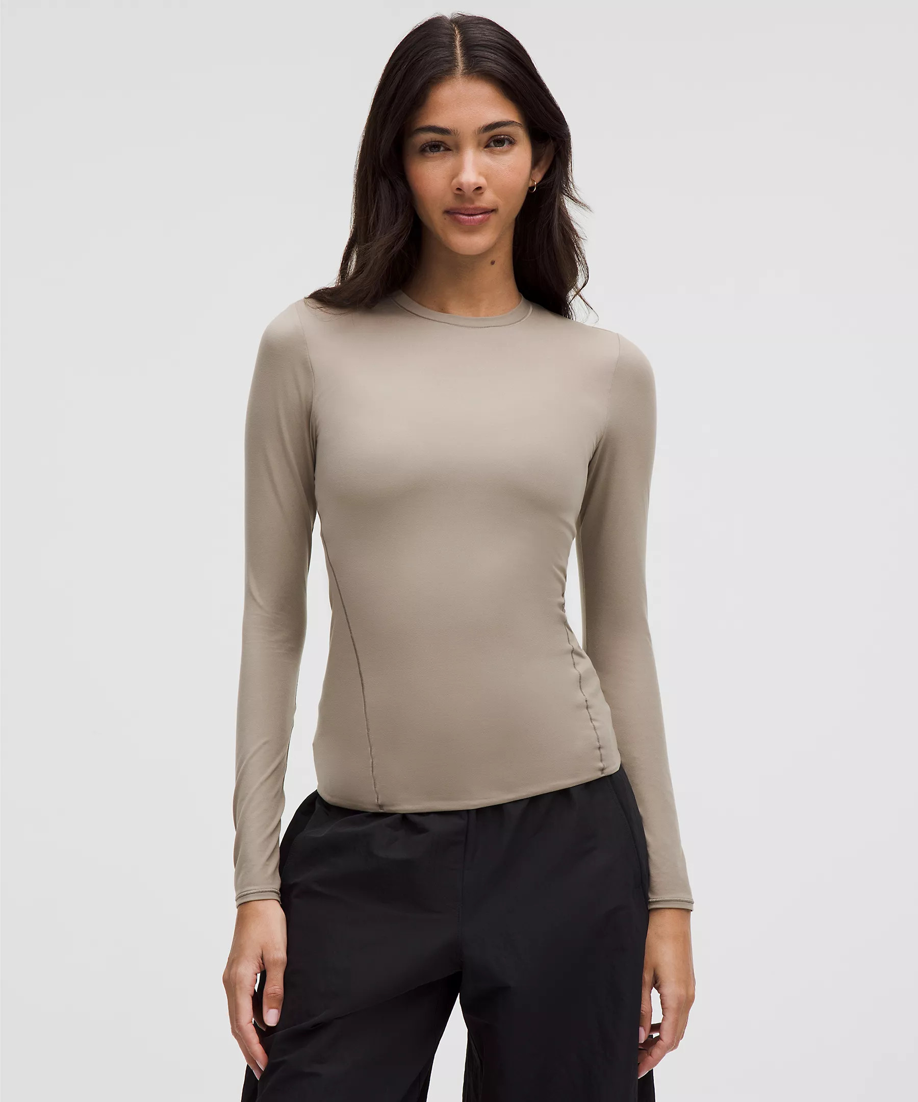 Wundermost Ultra-Soft Nulu Crewneck Long-Sleeve Shirt | Women's Long Sleeve Shirts | lululemon | Lululemon (US)