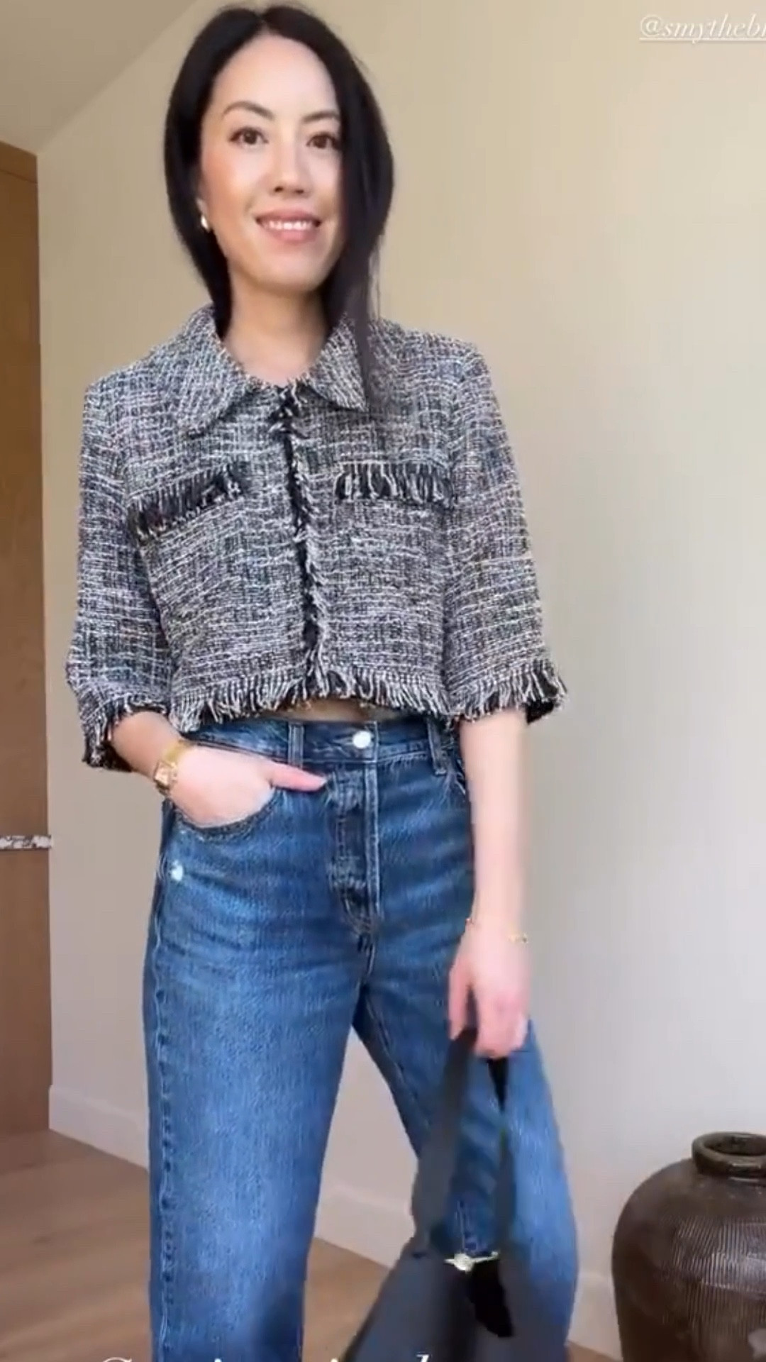 Pistola jeans and similar jackets linked here

#springjeans
#tweedjacket
#tweedblazer
#springjacket
#springoutfit

#LTKSeasonal #LTKootd #LTKSaleAlert