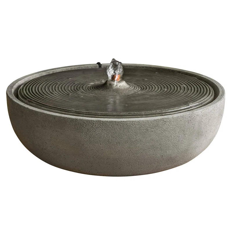 Concrete Ripple Fountain | Wayfair North America