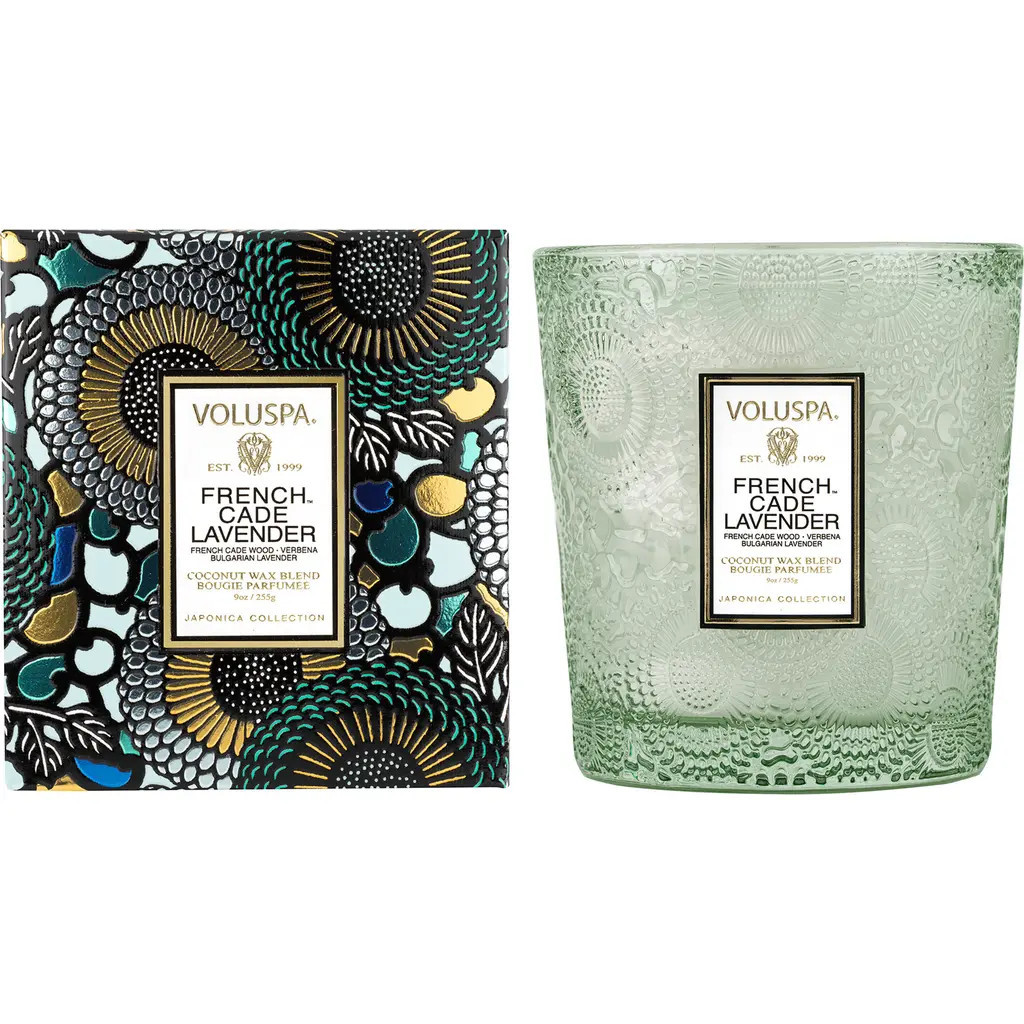 Voluspa French Cade Lavender Boxed Classic Candle at Nordstrom | Nordstrom