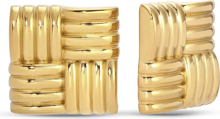 EYE CANDY LOS ANGELES Mateo Square Stud Earrings | Nordstromrack | Nordstrom Rack