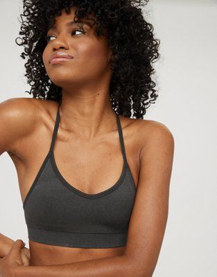 OFFLINE Seamless Strappy Back Sports Bra | American Eagle Outfitters (US & CA)