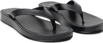 Leather Platform Wedge Flip Flop (Women) | Nordstrom