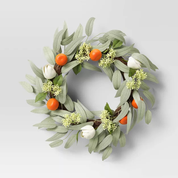 Citrus Wreath - Threshold™ | Target