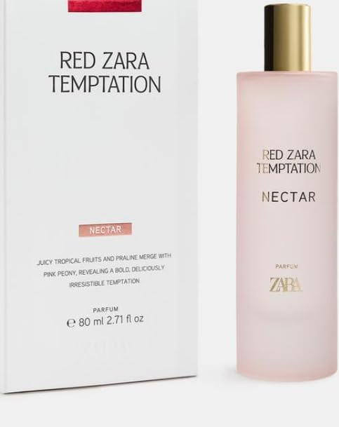 ZARAA RED TEMPTATION NECTAR EDP 80ML (2.71 FL. OZ) PERFUME for WOMEN | Amazon (US)