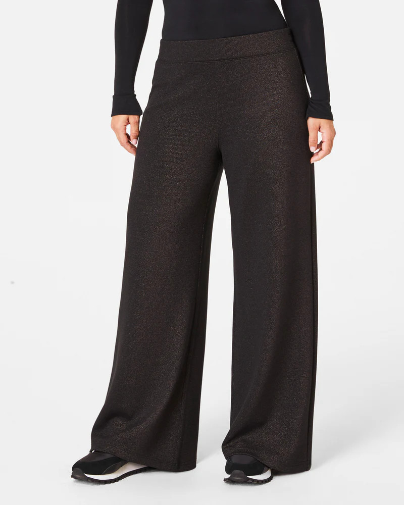 SPANX® AirEssentials Wide Leg Pant with Shimmer | Spanx