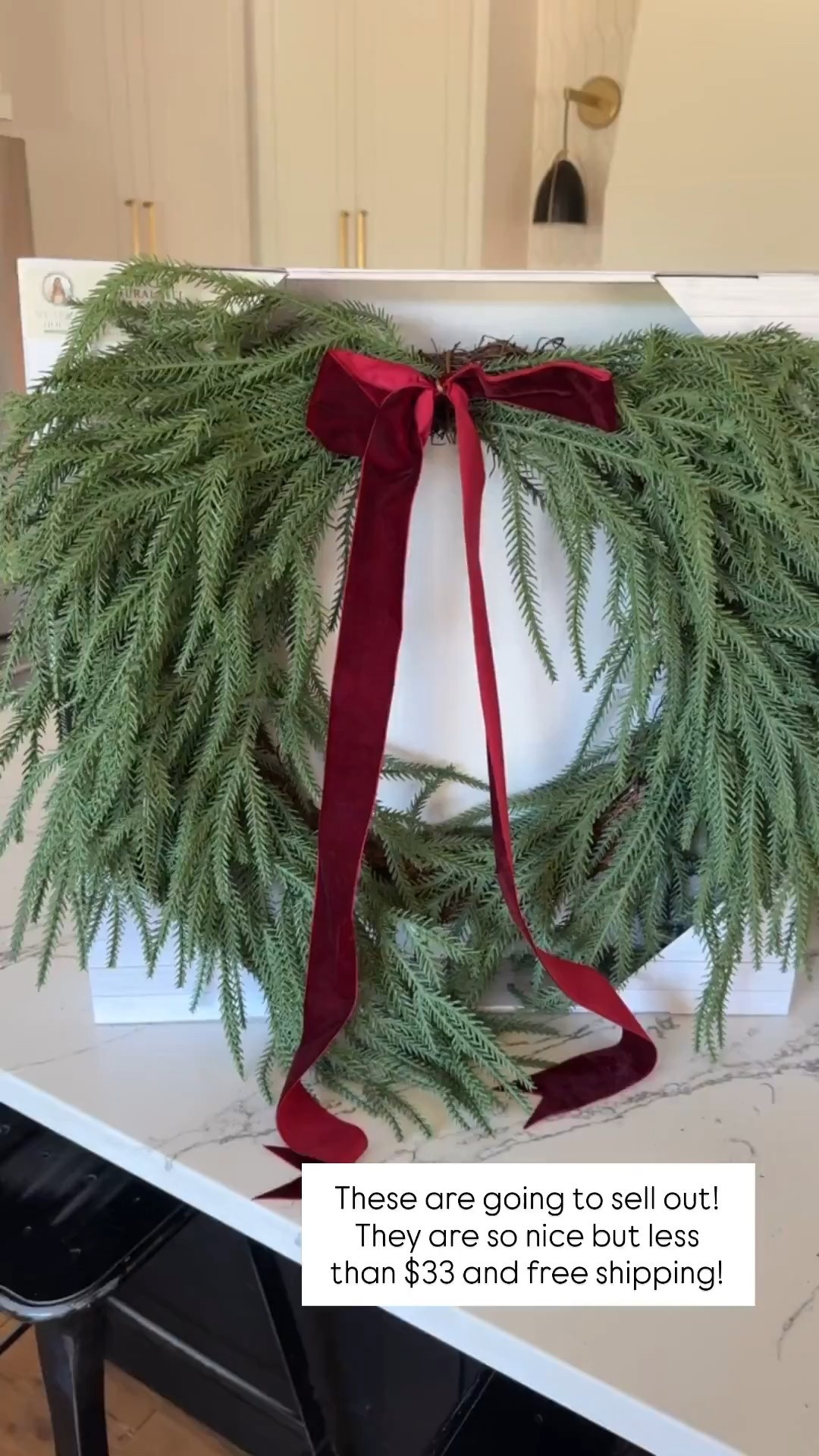 I bet these sell out! They are so nice and less than $33 each! I love the simplicity but you can also add bells if you wanted. 



#LTKHome #LTKFindsUnder50 #LTKSeasonal