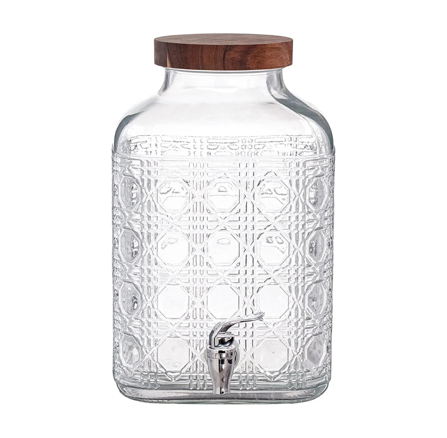 Hometrends Clear Embossed Dispenser with PP Spigot | Walmart (CA)