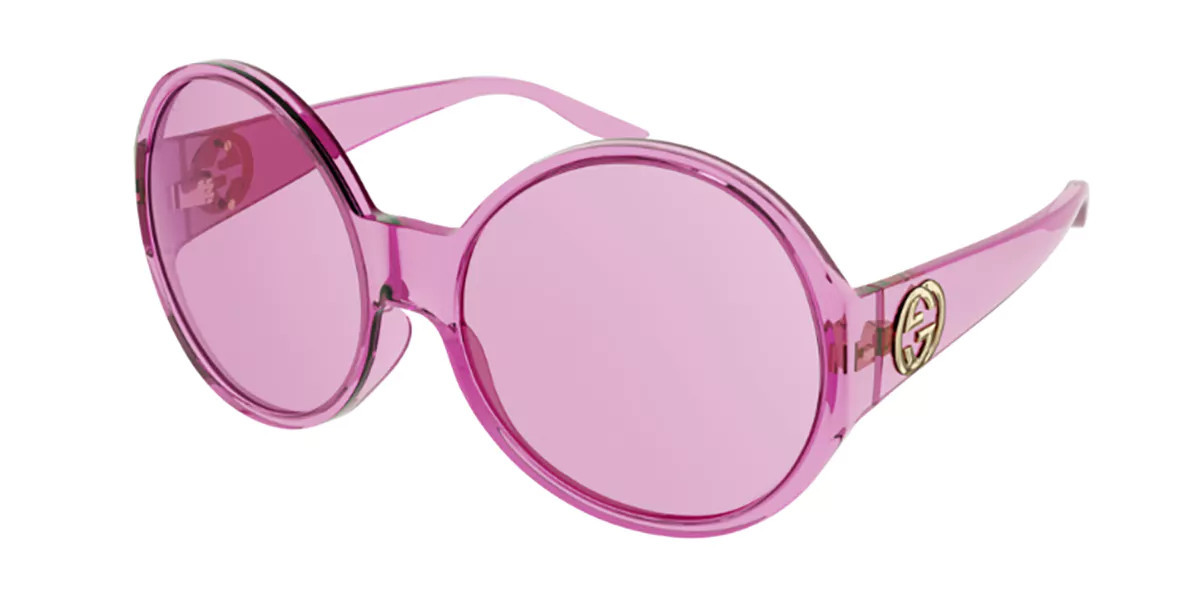 Gucci GG0954S 002 Women’s Sunglasses Pink Size 64 - Free RX Lenses | SmartBuyGlasses Global