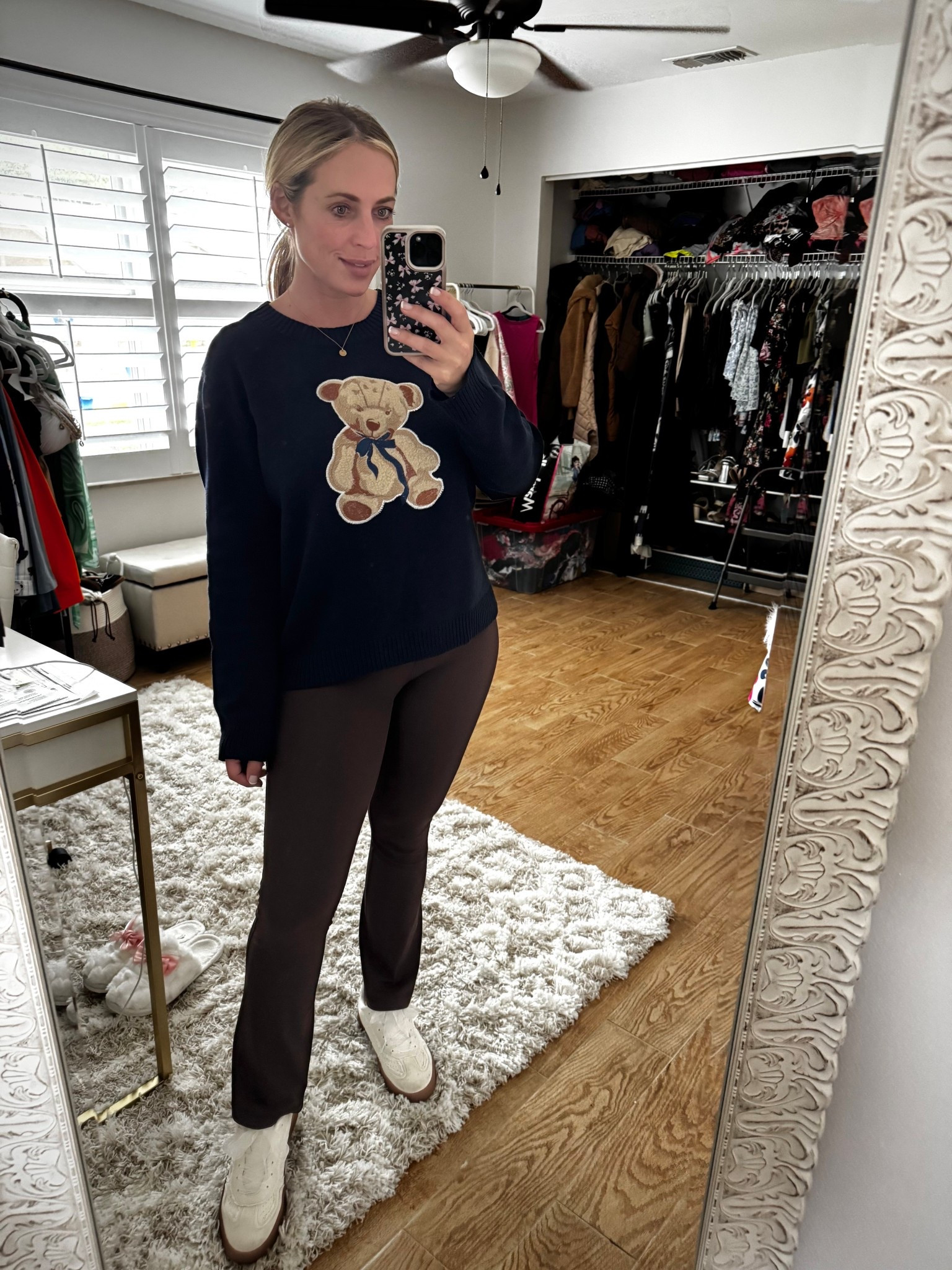 Shein teddy bear sweater 

#LTKMidsize #LTKootd