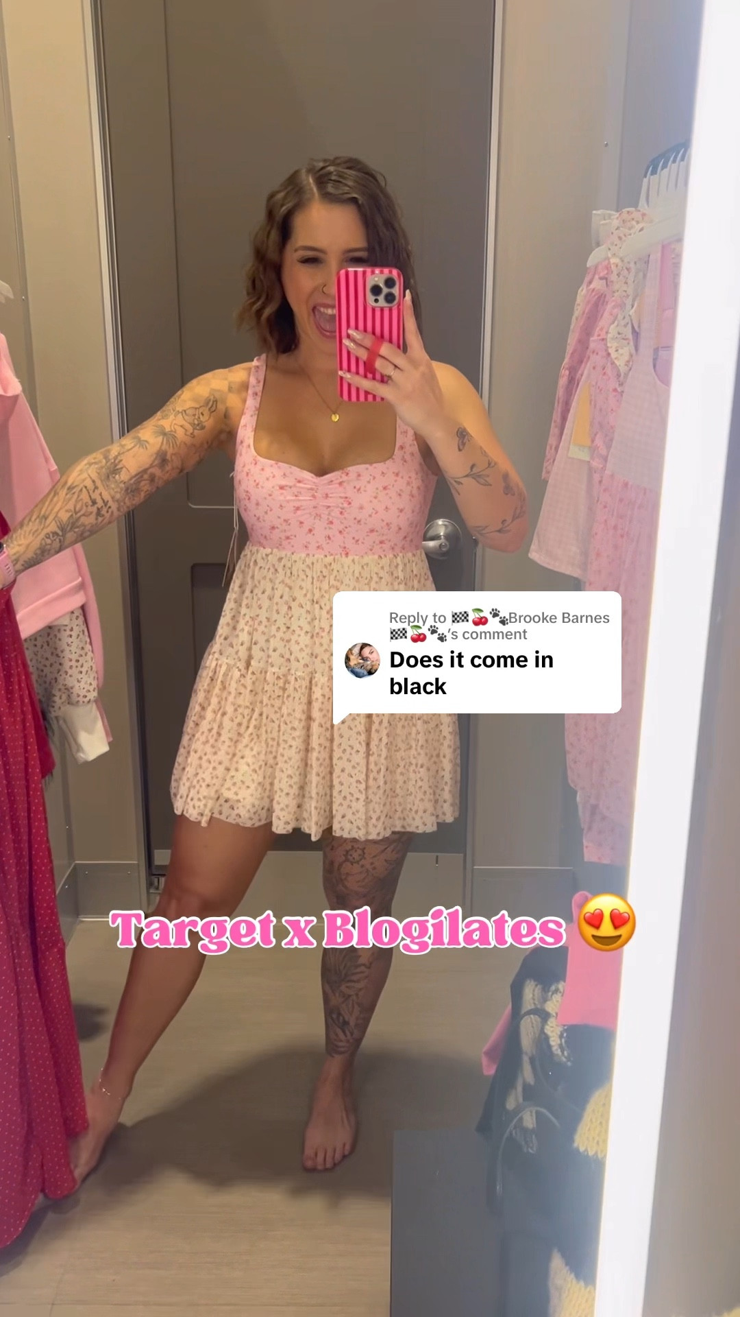 For my non pink girlies. Does come in black and red. I’m wearing mediums  

#LTKActive #LTKfitnessgoals #LTKFindsUnder50