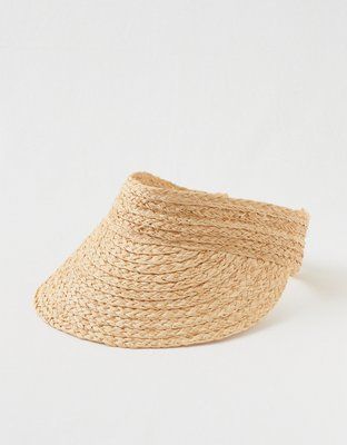 Aerie Straw Visor | American Eagle Outfitters (US & CA)