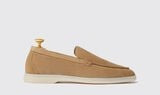 Ludovica Beige Scamosciata Loafers for Women | Scarosso® | Scarosso