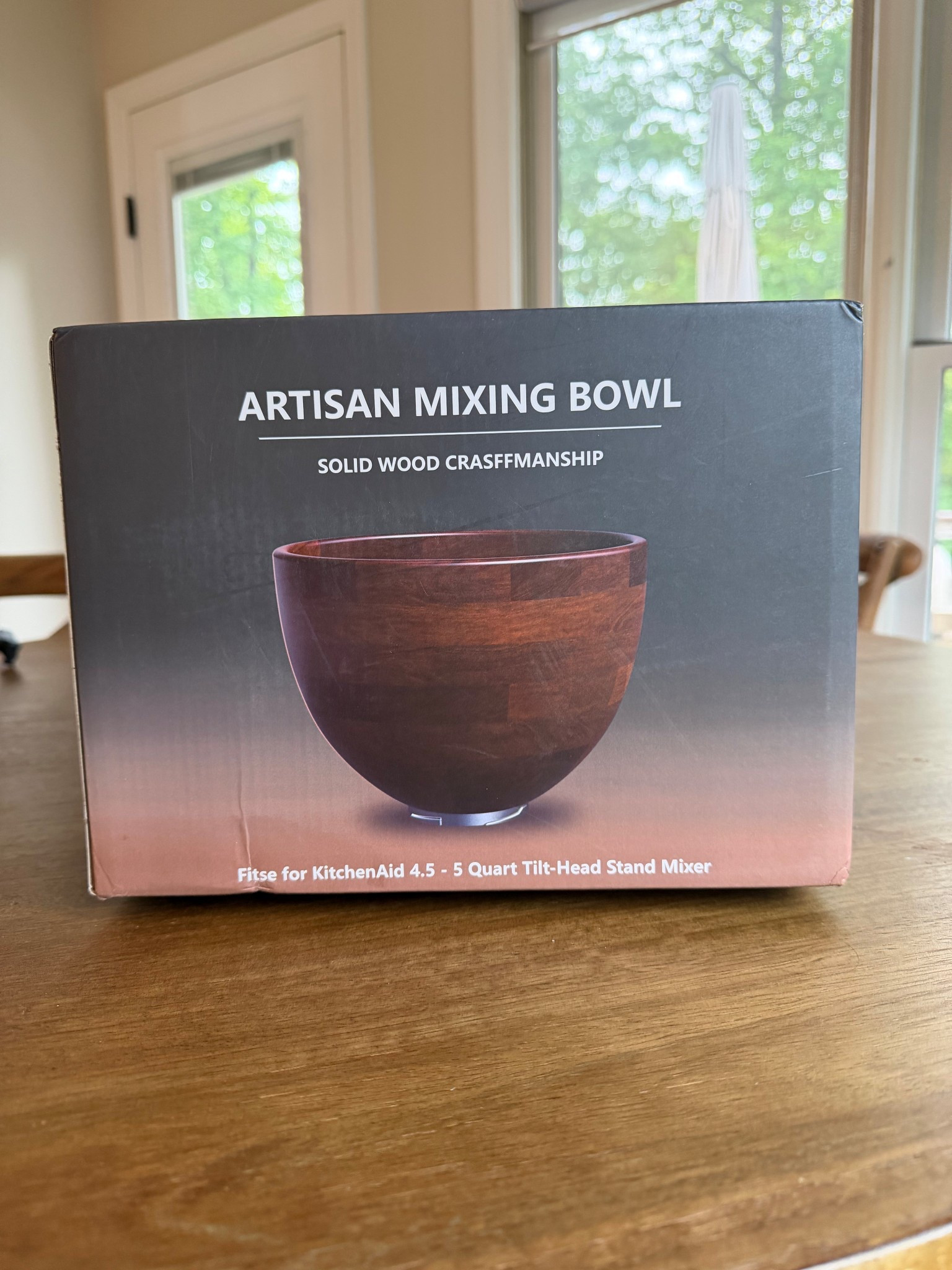 Artisan wood mixing bowl for the 4.5 qt Kitchen Aid mixer, love how this elevates the mixer

#LTKHome #LTKfoodie #LTKMothersDay