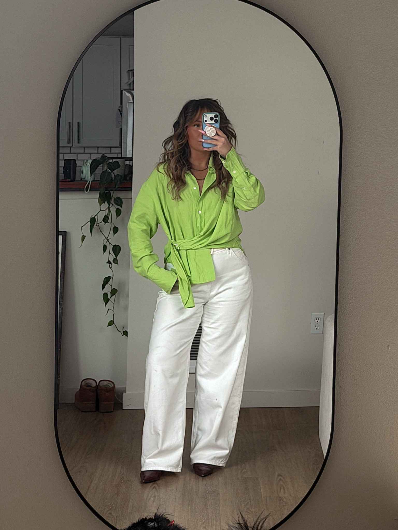 top - jw anderson via rent the runway (use code RTRXKADY)
jeans - uniqlo
heels - target
belt - amazon

#LTKWorkwear #LTKootd #LTKSeasonal