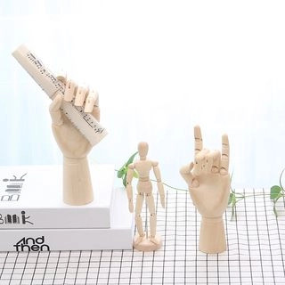 Wooden Manikin / Hand Manikin Ornament (various designs) | YesStyle Global