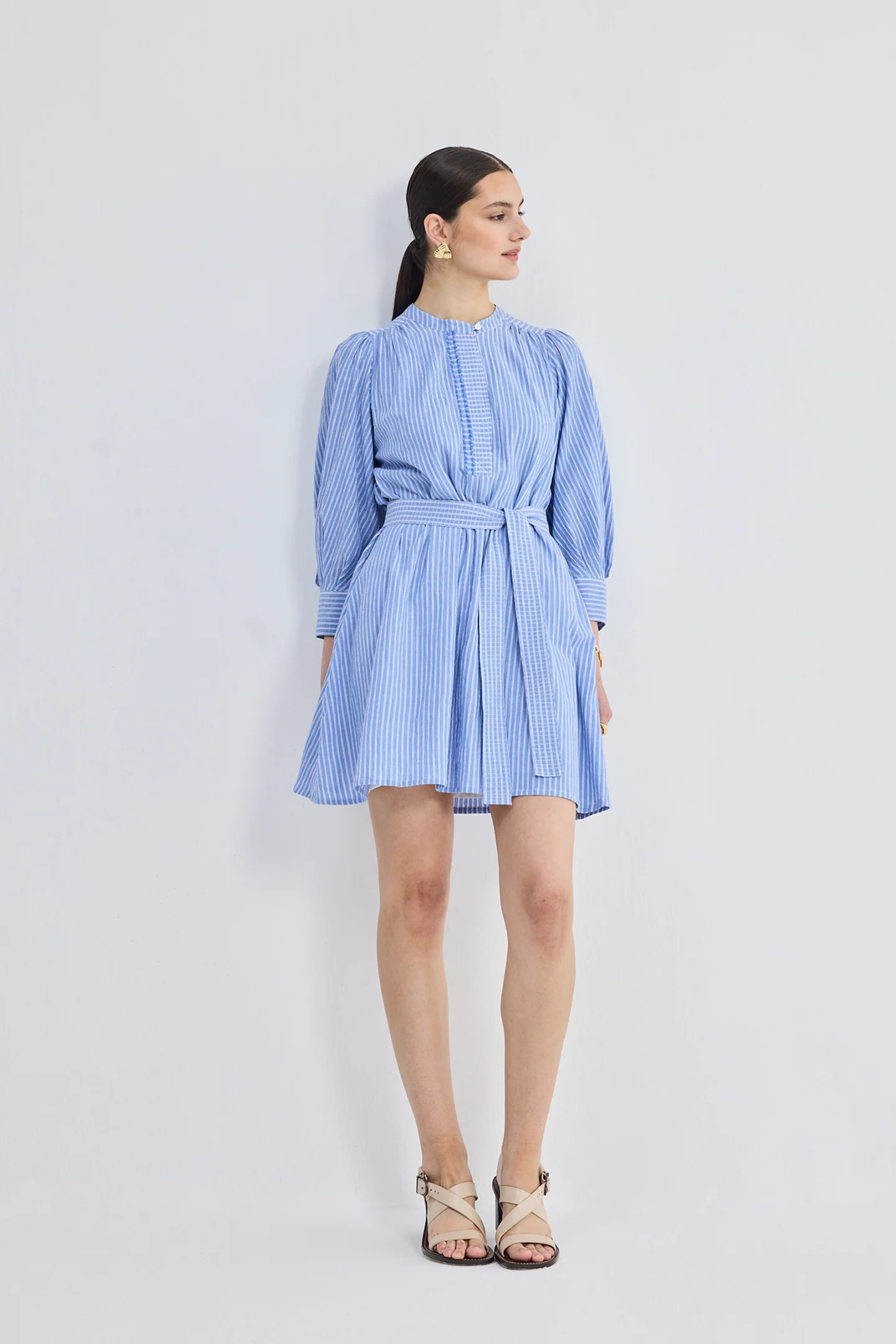 Oversized Tunic Dress with Optional Belt | Reistor
