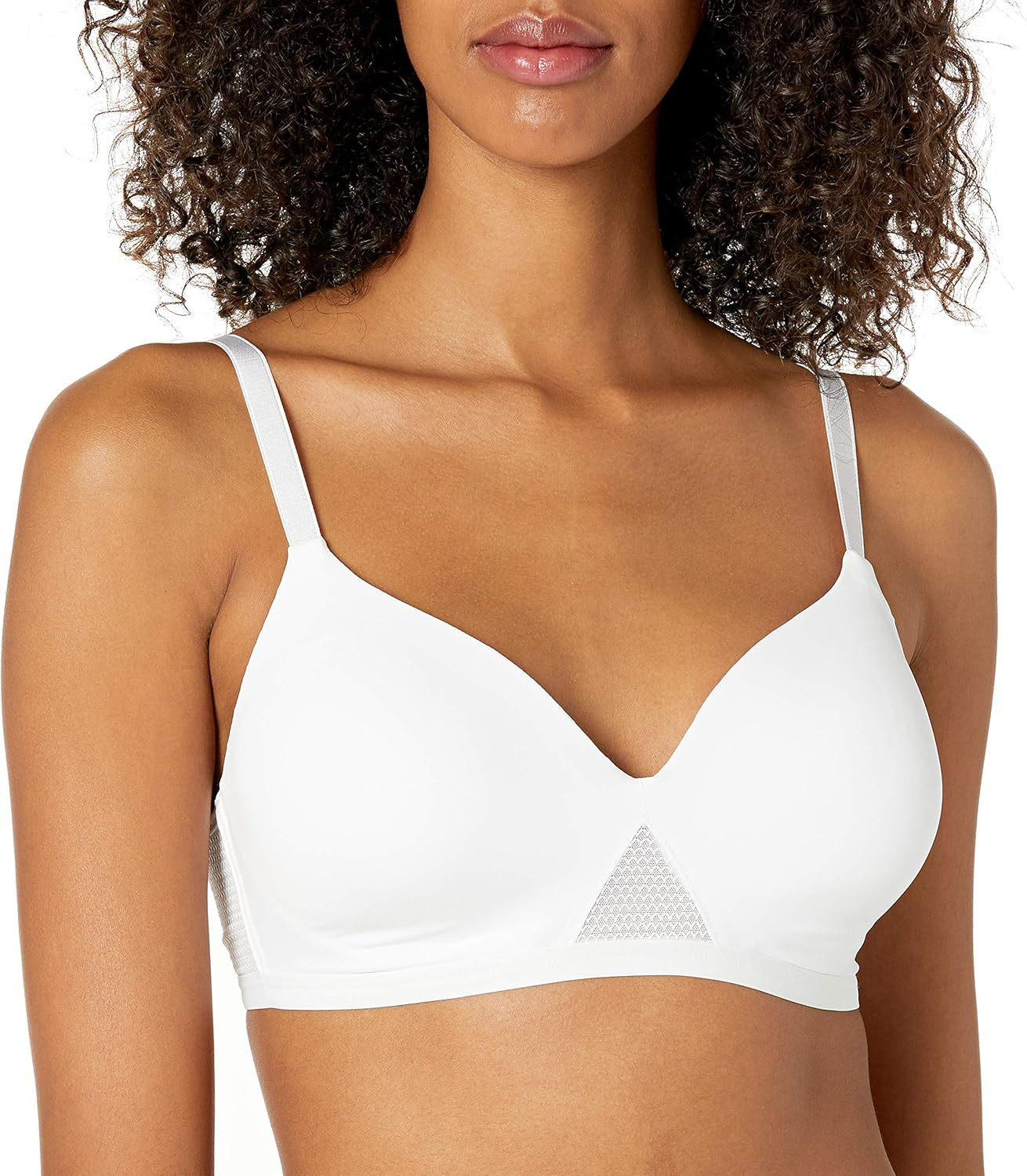 Hanes Women's Oh So Light Foam ComfortFlex Fit Wirefree Bra MHG521 | Amazon (US)