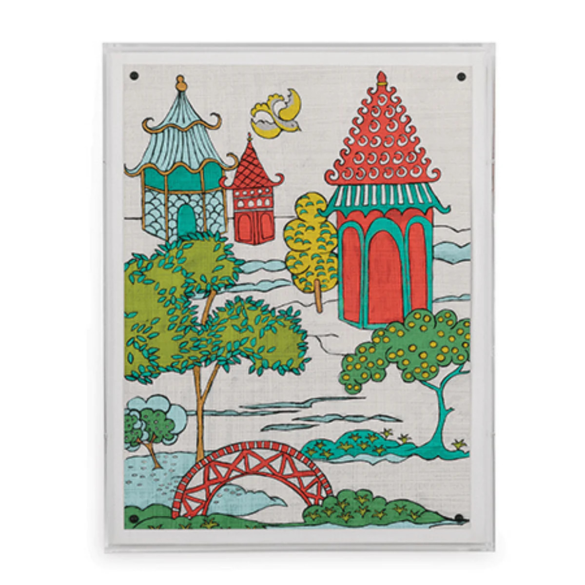 Pagoda Landscape I | FairleyFancy