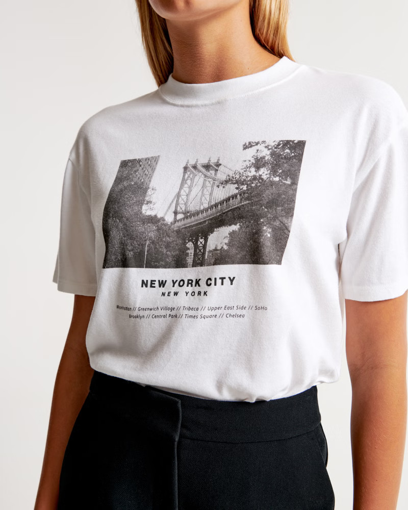 New York Graphic Easy Tee | Abercrombie & Fitch (US)