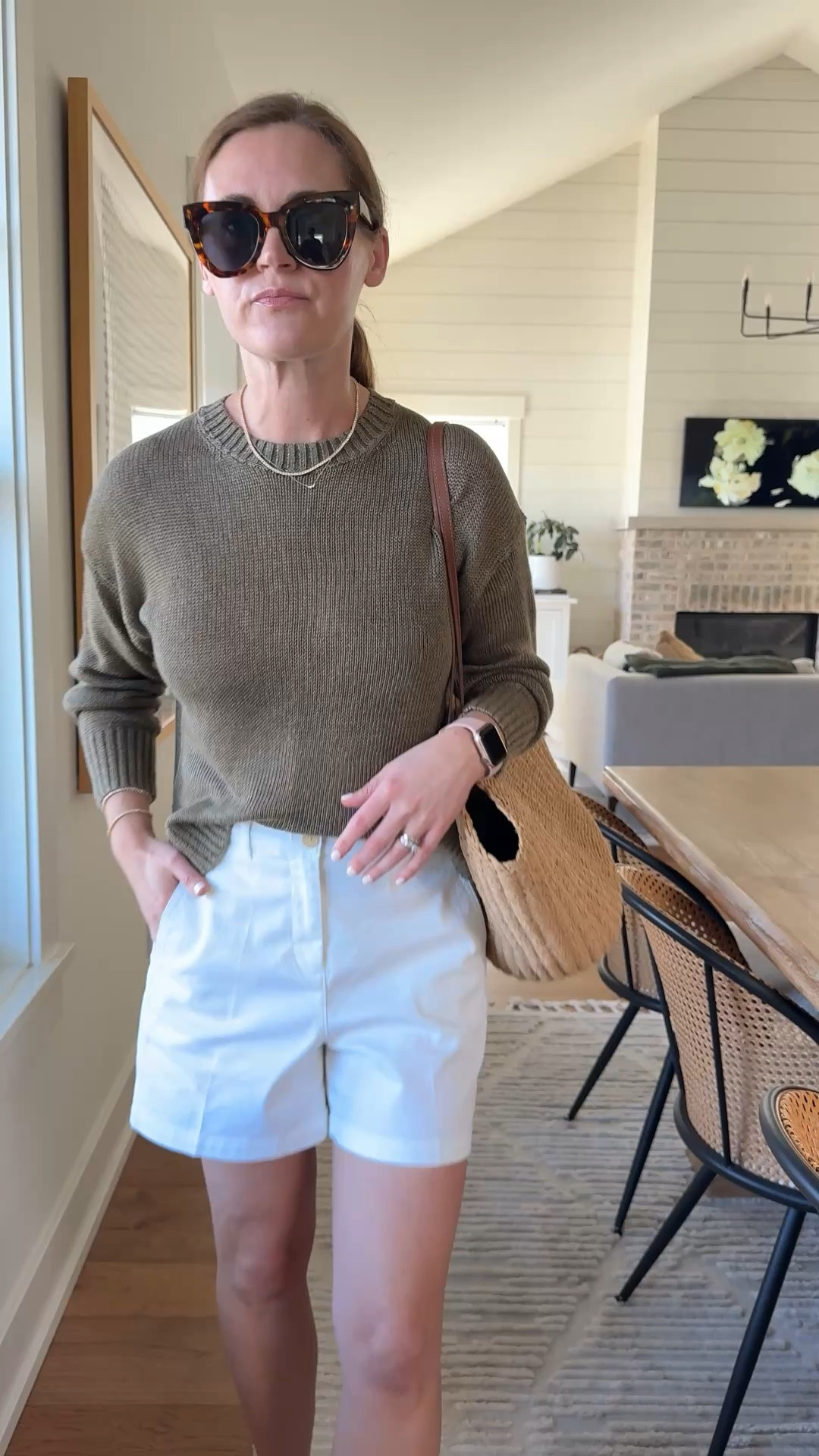 Sweater size XS
Shorts size 2


#LTKdayinmylife #LTKootd #LTKgrwm