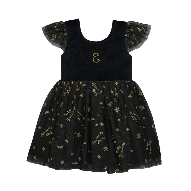 Modern Moments Toddler Girl Wicked Tutu Dress, Sizes 12 Months - 5T | Walmart (US)
