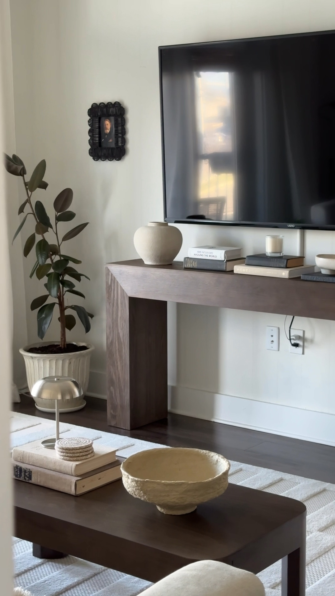 #ad New Year, new living room! I’m so happy with how our apartment looks with our new Plank and Beam furniture! The quality of our new console and coffee tables is incredible and they are made of solid wood so I know they will be pieces that will stand the test of time. If you are looking for an affordable way to refresh your space, check out Plank and Beam!

#LTKHome #LTKSaleAlert