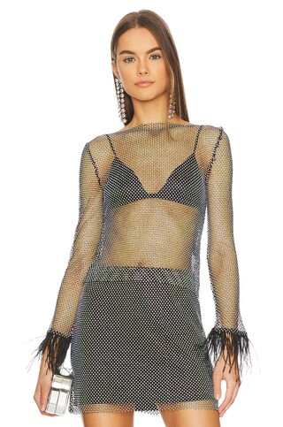 Steve Madden Charlize Top in Black from Revolve.com | Revolve Clothing (Global)