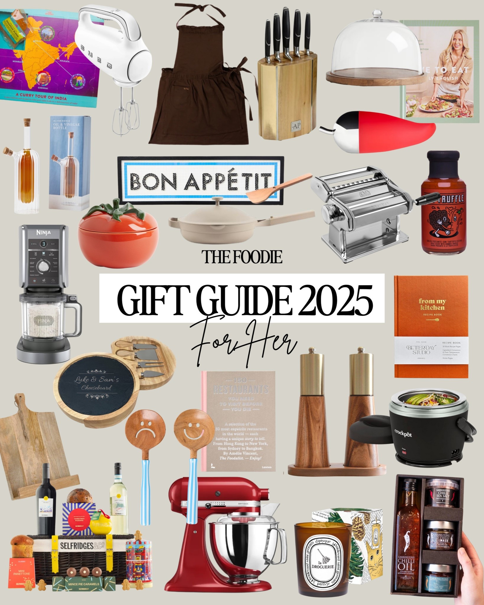 Gift Guide for Her 2025: the foodie 🥘 

#LTKgiftguide #LTKCyberWeek