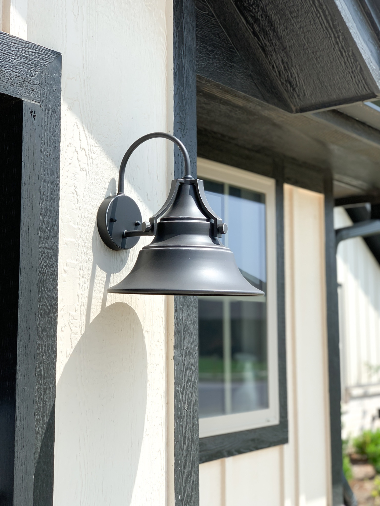 Almost 3 years in our home and I can still say, I love this exterior light we have on both sides of our garage!

Home decor, exterior lights, garage lights, barn lights, farmhouse style lights, black lights, outdoor lights

#LTKhome #LTKstyletip