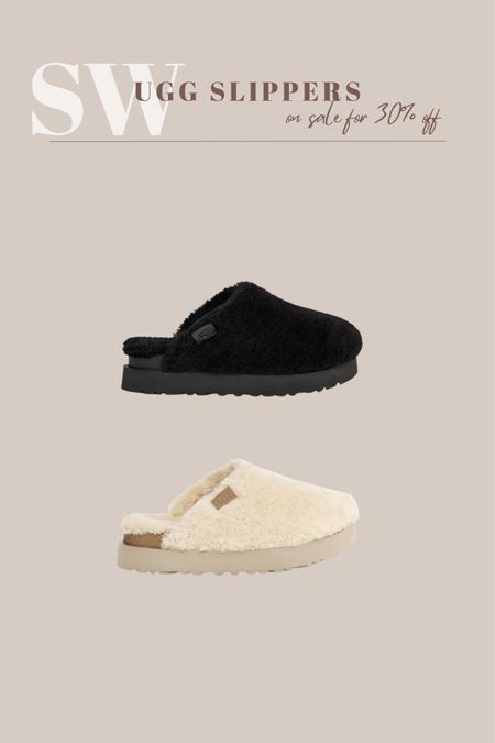 UGG slippers are on sale for 30% off!! 

#LTKGiftGuide #LTKHoliday #LTKCyberWeek