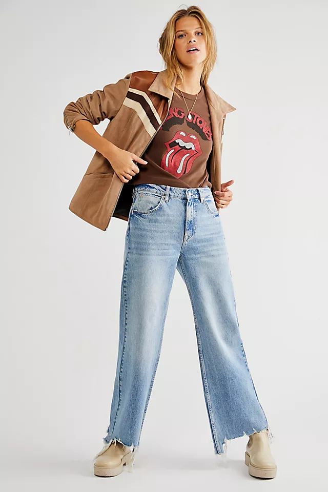 Straight Up Baggy Jeans | Free People (UK)