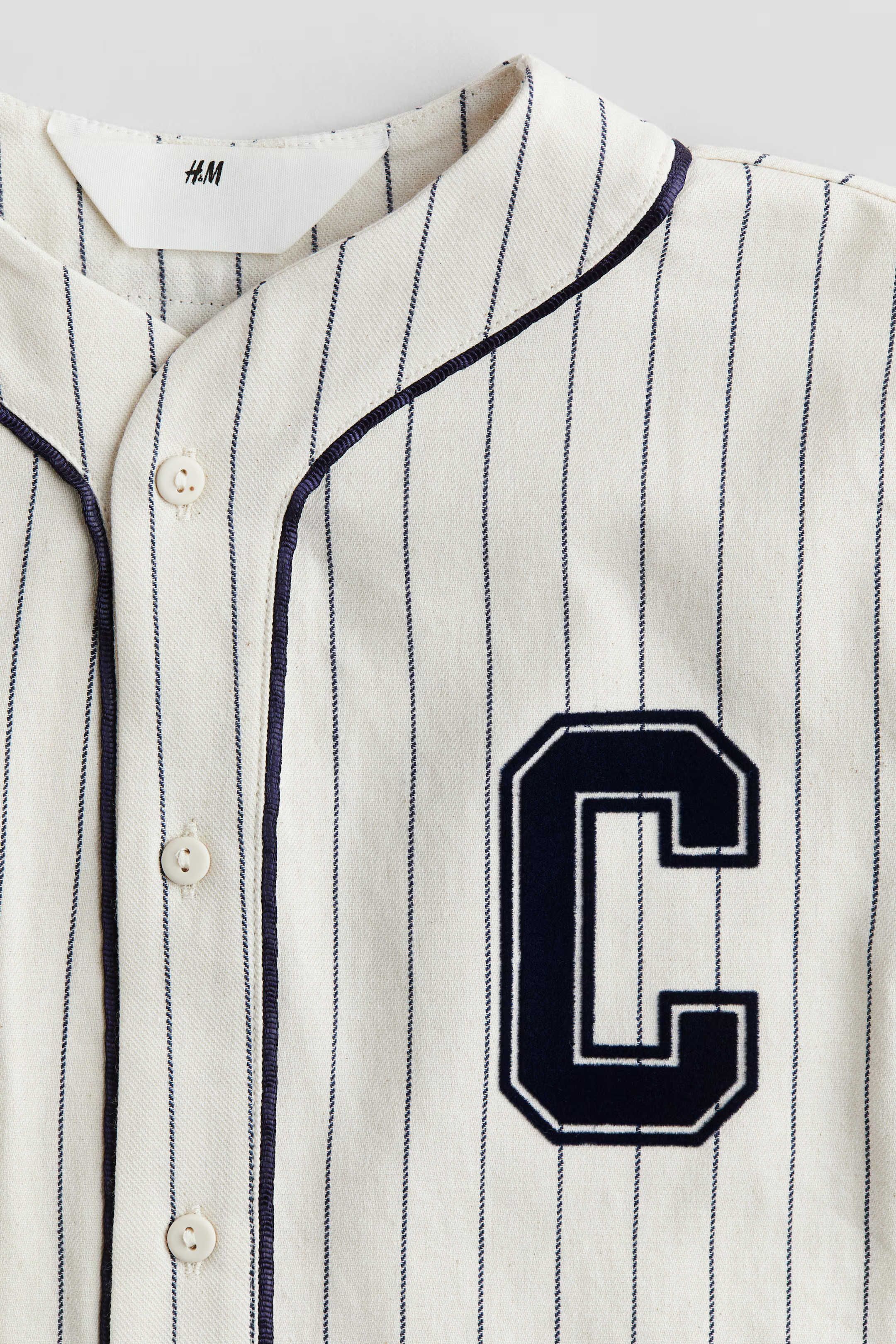 Appliquéd Baseball Shirt | H&M (US + CA)