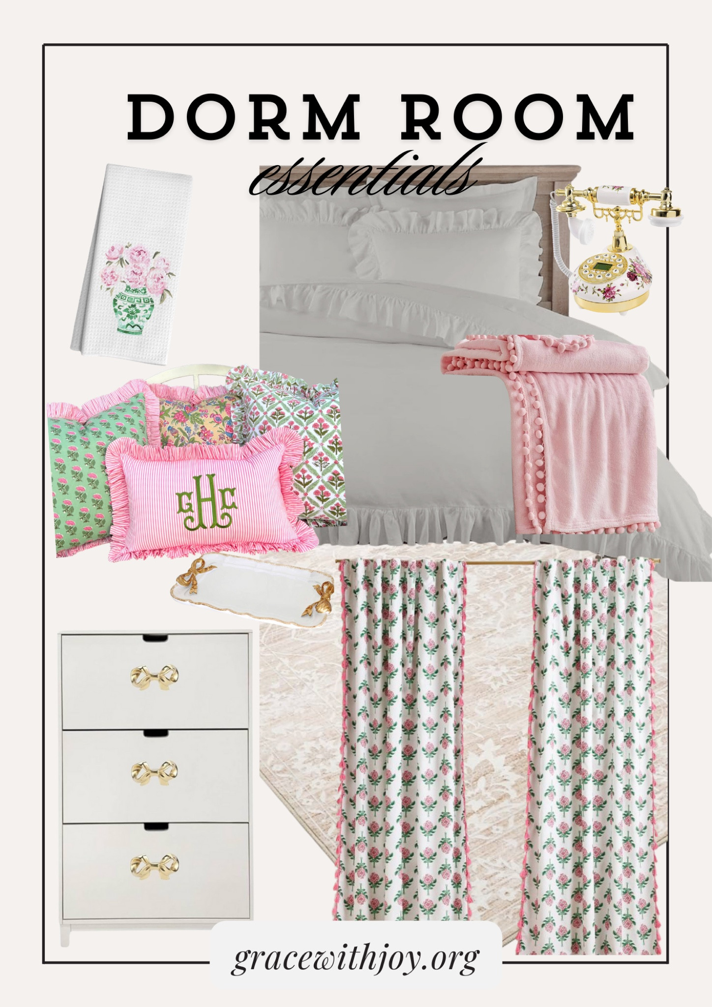 Dorm room essentials pink and green! 🎀🥝

#LTKOver40 #LTKSaleAlert #LTKHome