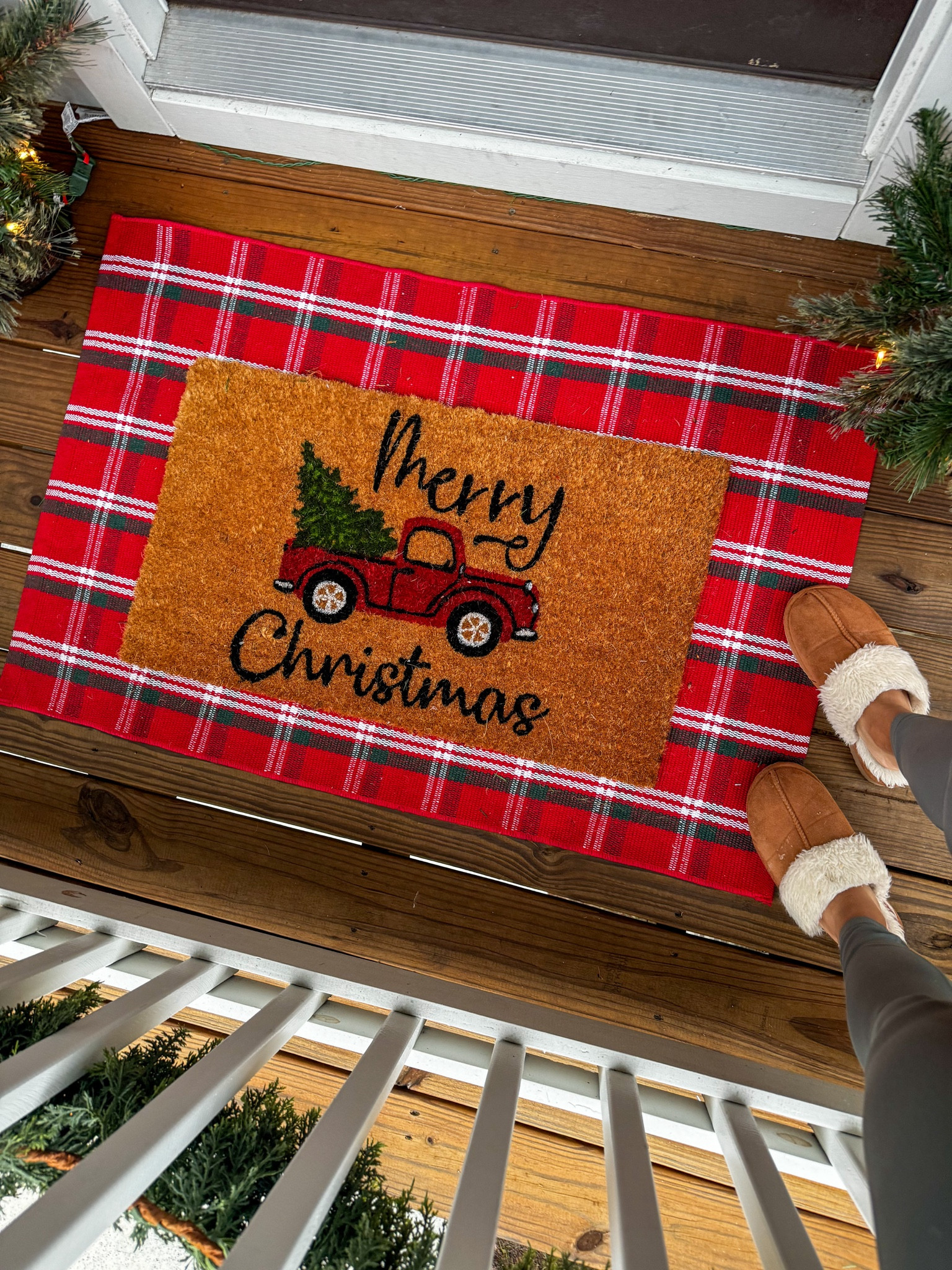 Deck the halls (and your doorstep) with festive finds that won’t break the bank! 🎅❄️ This plaid mat + Merry Christmas doormat combo is the perfect cozy touch for your front porch, and the best part? It’s all from Amazon and super affordable! 🛒

Tap my LTK to shop this look and add some holiday cheer to your home!

Amazon finds, holiday decor, Christmas front porch

#LTKHome #LTKCyberWeek #LTKHoliday