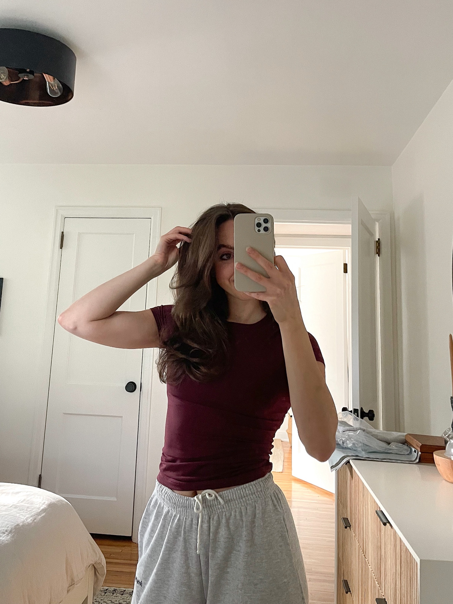 New fav tee of all time?!
Sized down one (got xs, usually a sm, fit is perfect)
Linked the long sleeve version as well (which is just as good 🤌🏼)

#LTKFitness #LTKFindsUnder50 #LTKFindsUnder100