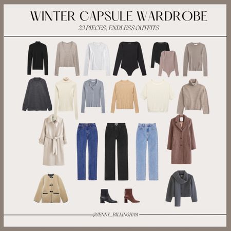 PART 1 OF PRODUCTS. THE REST ARE LINKED IN THE OTHER POST OF THIS IMAGE

The perfect winter capsule wardrobe: all of the buildable basics you need for a chic, elevated wardrobe that eliminated decision fatigue and makes putting together outfits effortless  

#LTKfindsunder100 #LTKstyletip #LTKfindsunder50