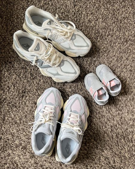 New Balance gang 🫶🏻 Henry finally got the dad shoes he wanted and also got matching ones for me! And of course, we couldn’t leave out bb girl 🩷🩷

Mine are the New Balance 9060 in pink granite with silver metallic (size 7)

#LTKsalealert #LTKSeasonal #LTKGiftGuide