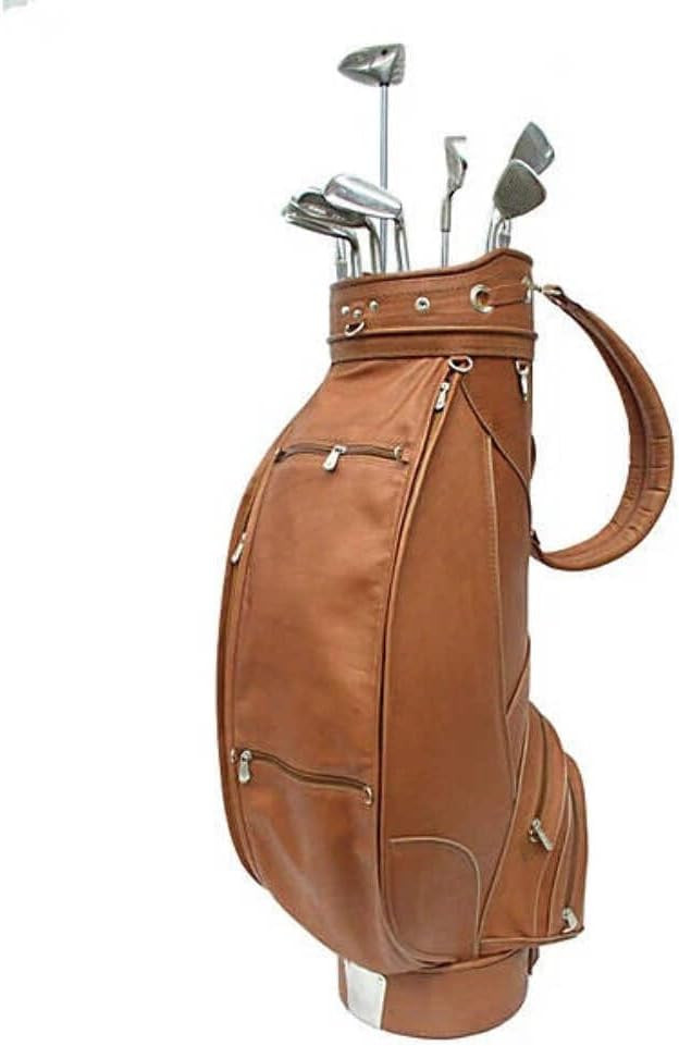 Deluxe 9in Golf Bag, Brown, One Size | Amazon (US)