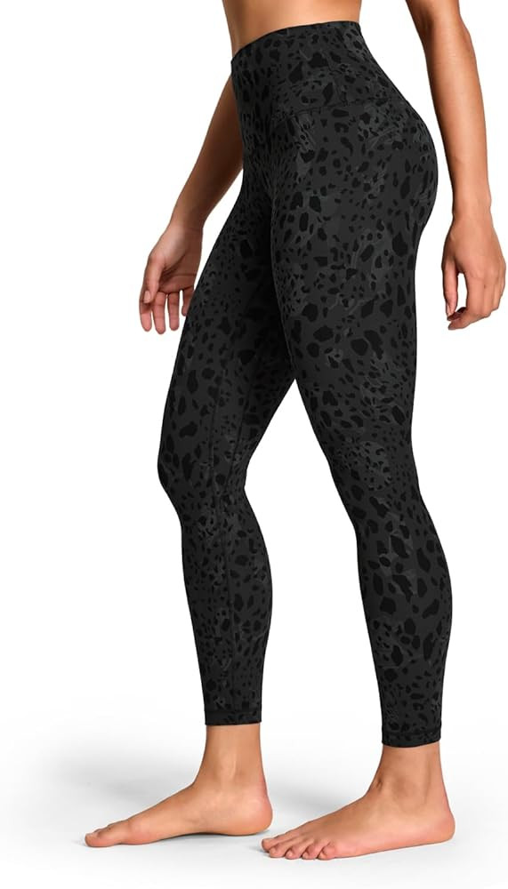 HeyNuts Women's Yoga Pro Leggings 25'' Buttery Soft High Waisted 7/8 Lounge Yoga Pants | Amazon (US)