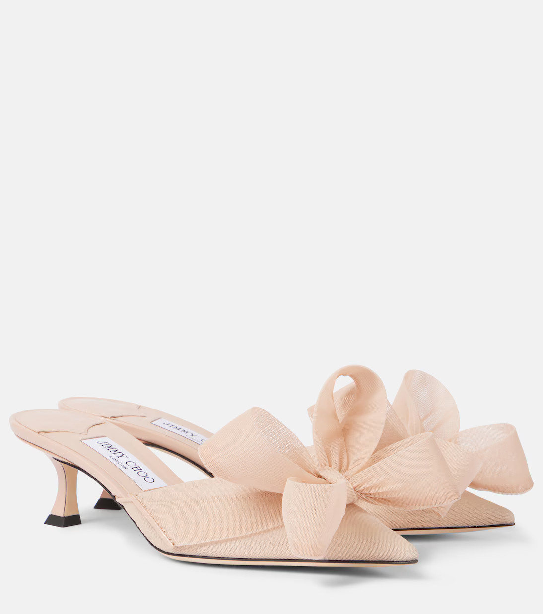 Staz 50 bow-detail mesh mules | Mytheresa (INTL)