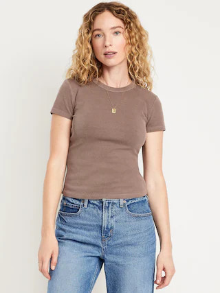 Snug Crop T-Shirt | Old Navy (US)