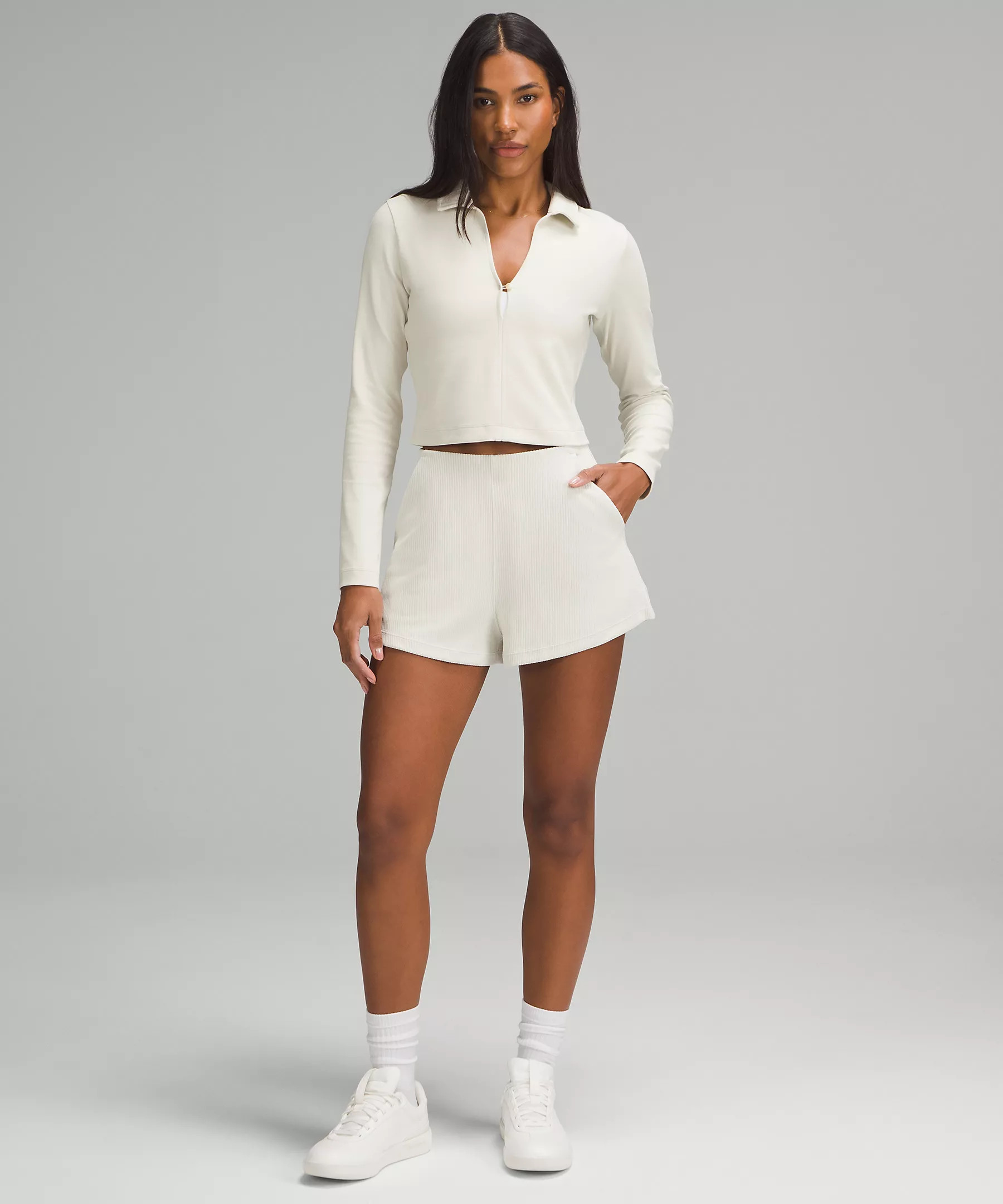 Ribbed Softstreme High-Rise Short 2" | Lululemon (US)
