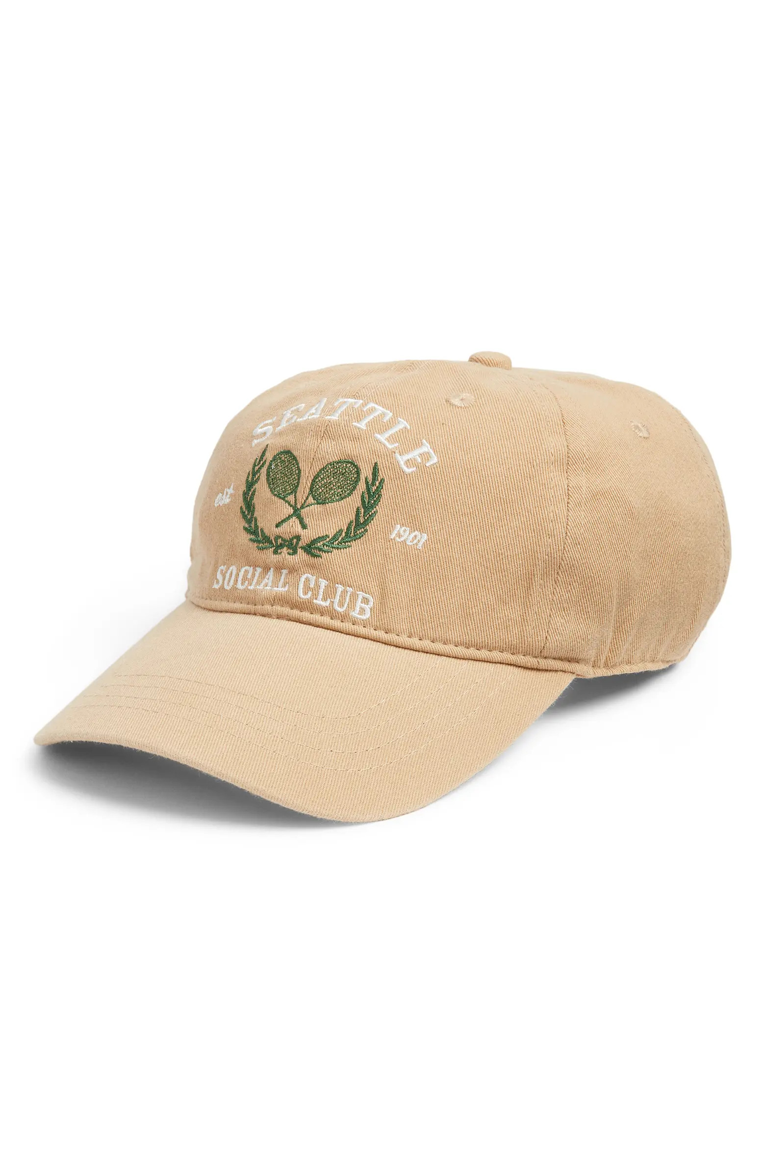 Embroidered Twill Baseball Cap | Nordstrom