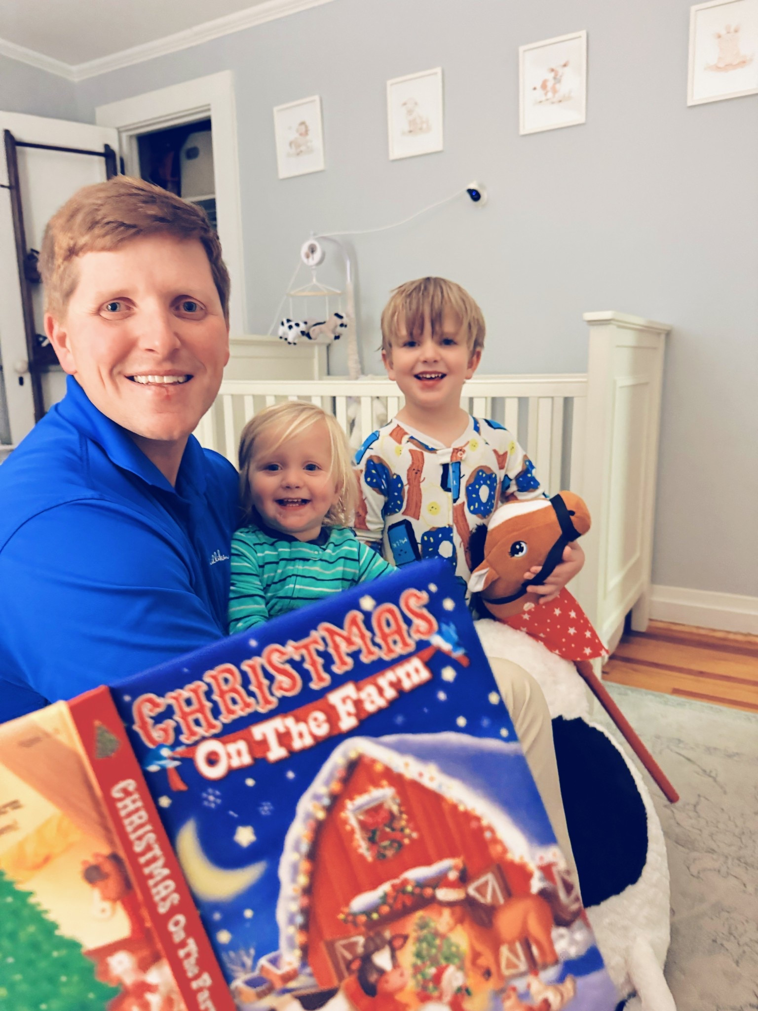 Tonight’s storytime (picked by Judson 🤭) felt very fitting 😍🏡🐴🐓🐷🐮🌾 
#godstory #heartssofull #soexcited

#LTKKids #LTKBaby #LTKFamily