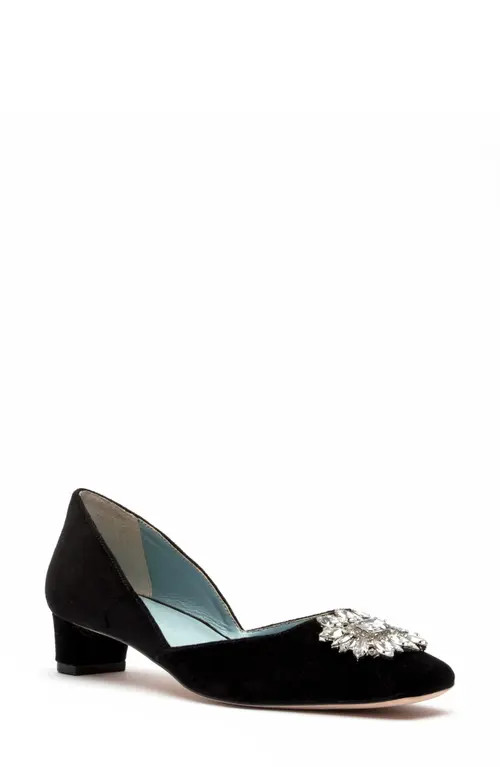 Frances Valentine McCall d'Orsay Pump in Black at Nordstrom, Size 8 | Nordstrom