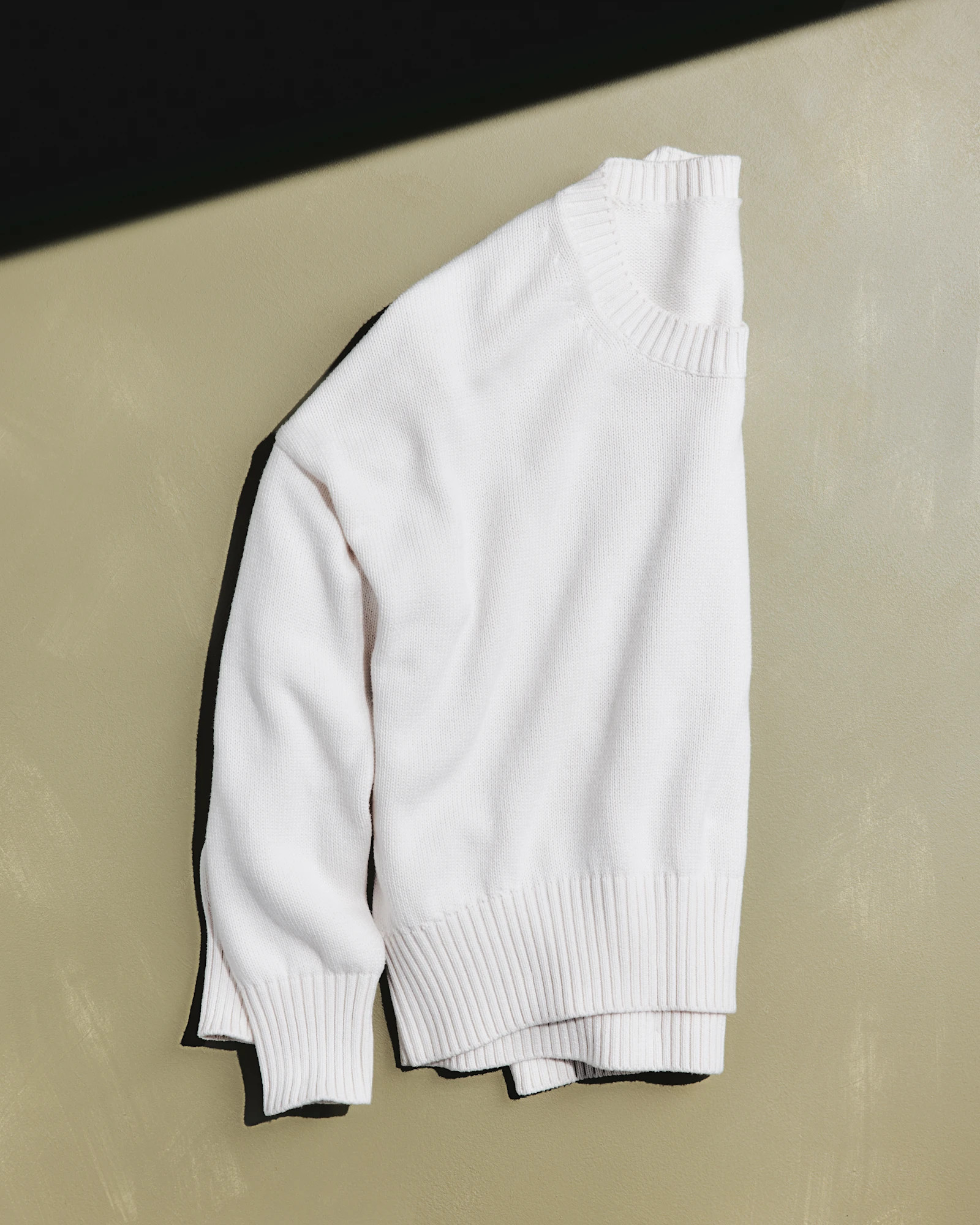 Quince | Women's Boyfriend Crewneck Sweater in Charcoal, Size Large, Organic Cotton | Quince